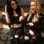 Paige Instagram - Happy birthday to this absolute angel of a person. You won’t find another person who is genuinely liked by all. @reneepaquette you know the drill, you’re the Garth to my Wayne, blondie to my Joan, fellow prawn cocktail lover! Day 1 you’ve been there, we did wwe, tough enough, fox sports and now AEW and I wouldn’t change a thing! Although you had a kid and I don’t get 100% of your attention (grrr hope you’re reading this Nora 😒) I can’t wait to see what else is in store for us! Happy birthdayyyyy 🎊🎉👯‍♀️