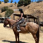 Paige Instagram - Had so much fun getting back on a horse again. It’s been years and I missed it alot! 🥹 Thanks to @taylorey and @raquellie arranging it! A lovely surprise 💛 Sunset Ranch Hollywood
