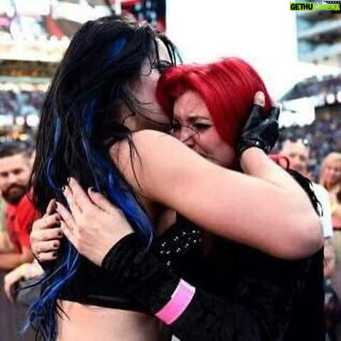 Paige Instagram - Happy birthday to my sweet Mumma @sarayaknight1910 my best friend since I made a surprising entrance into the world. Hope you have the best day you ultra babe. Had to put a shitty picture in the mix just to keep ya on your toes but don’t worry I look shitty in it too haha. I love you so much ❤️
