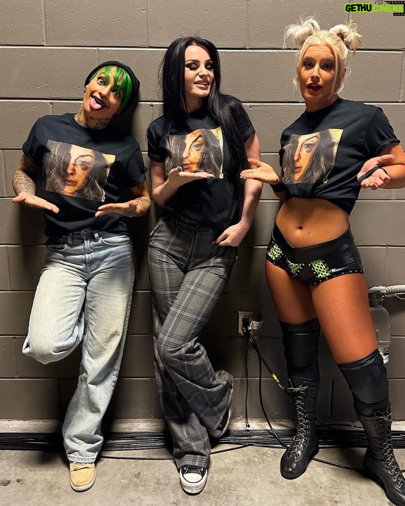 Paige Instagram - Love our new shirts 🥹🥹🥹💚