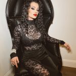 Paige Instagram - Morticia Outfit - @kingtroi MUA - @zac_phoenix Designer - @ellaelisque
