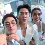 Pakorn Chatborirak Instagram - ดีใจด้วย คุณดิน-คุณน้ำ 🤍 ดีใจด้วยมากๆนะน้องรัก @mark_prin @kimmy_kimberley #markkimthewedding