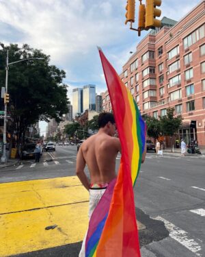 Pakorn Thanasrivanitchai Instagram - Remember, you can be WHATEVER you want! And no one is gonna change a thing about it ❤️‍🔥🌈

Hold hands with the one you love, and regret nothing!!!
#happypride 
#pride2022
.
Cr. @nuttjirat 
@natkanok