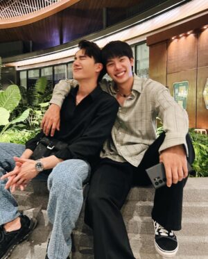 Pakorn Thanasrivanitchai Instagram - Six years and forever twinning @maxiiin_ 🥺👨🏻‍🤝‍👨🏻
.
#maxtul