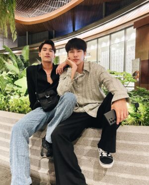 Pakorn Thanasrivanitchai Instagram - Six years and forever twinning @maxiiin_ 🥺👨🏻‍🤝‍👨🏻
.
#maxtul