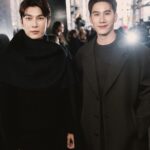 Pakorn Thanasrivanitchai Instagram - New York City is enchanted with @michaelkors . What a serenely beautiful collection 💙🗽 Thank you for having us! #MewTulxMichaelKors #michaelkors New York, New York