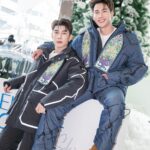 Pakorn Thanasrivanitchai Instagram - Rocking the slope better this year with your upgraded gear from @leisuresocial 😜🤘🏼⛷️🩵 Enjoy the Pop-up winter wonderland only at 2F, Central Embassy! You’d better hurry, cause the cold won’t last! 🤪 . #leisuresocial #leisuresocialski MUA : @_hameishem Hair by: @sea2_hair_stylist