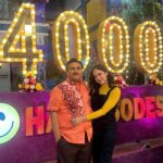 Palak Sindhwani Instagram - Beyond Grateful..❤️ Time Flies and How!! ✨ Congratulations to the entire team of @taarakmehtakaooltahchashmahnfp for achieving this milestone and Thank You to each one of you for showering so much love and support, Aapke pyaar se hi hum sab hai!! 🧿 #4000episodes #tmkoc #grateful #instamood #celebration #fyp #palaksindhwani