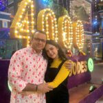 Palak Sindhwani Instagram - Beyond Grateful..❤️ Time Flies and How!! ✨ Congratulations to the entire team of @taarakmehtakaooltahchashmahnfp for achieving this milestone and Thank You to each one of you for showering so much love and support, Aapke pyaar se hi hum sab hai!! 🧿 #4000episodes #tmkoc #grateful #instamood #celebration #fyp #palaksindhwani
