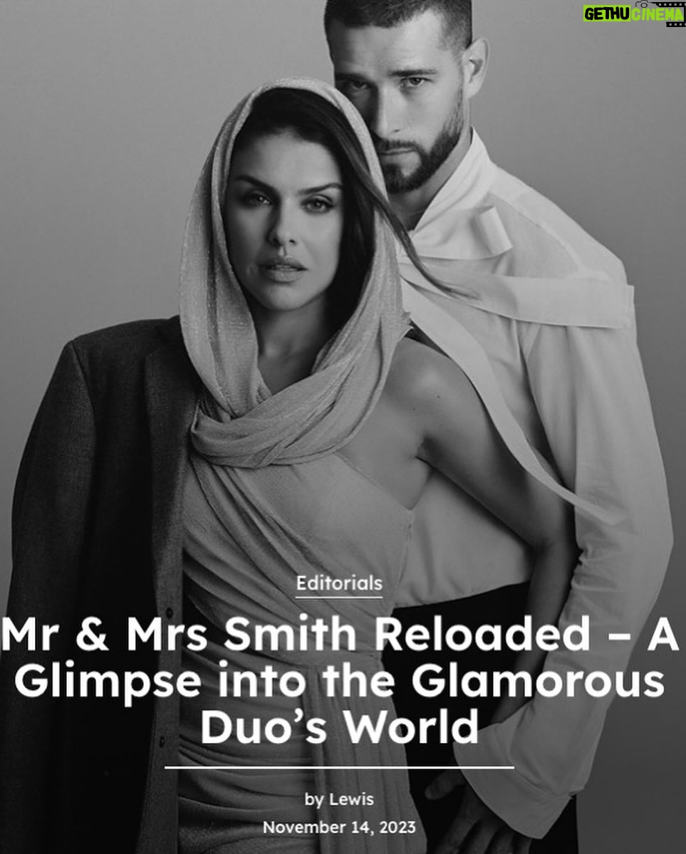 Paloma Bernardi Instagram - Por aqui temos tb ensaio internacional! 🇬🇧 Some color of “Mr & Mrs Smith Reloaded”, now in the digital platforms of @lewismagazine with duo: Actress @palomabernardi & model @rafaelgubert1 Photo: @higorbastos ≛ Styling: @pauluvictu @bureaufs Beauty: @elcidesfreitas Retouching of Images: @caroullis Fashion Production: @cinthia.arnoni Photo Assistant: @sophiaexposito #lewismagazine