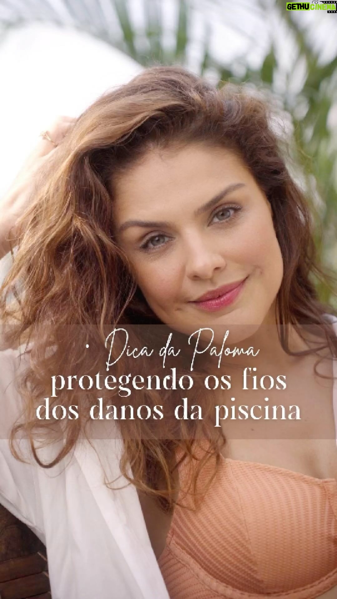 Paloma Bernardi Instagram - Dica da Paloma ✨ Pra sol,praia,piscina,mar…só o creme de silicone tutano da @bioextratus pra proteger os fios dos nossos cabelos e relaxar!☀️🏖️💦🏝️☀️ #DicaDaPalomaByBioextratus #tbt Rio de Janeiro, Rio de Janeiro