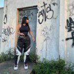 Paloma Mami Instagram - Tú gata gangster que te mata sin tiros 🖤💨