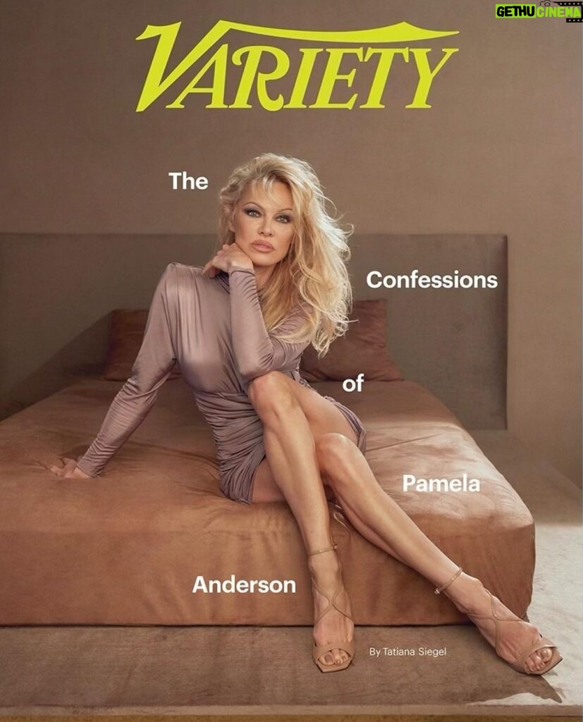 Pamela Anderson Instagram - Thank you for having me @variety 🤍
