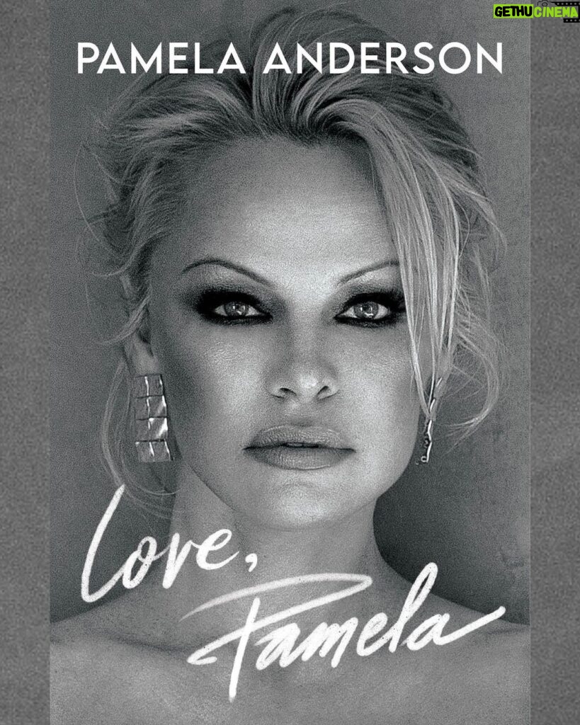 Pamela Anderson Instagram - My Book “Love, Pamela” is Now Available ❤️ (Link in Bio) It feels like some kind of miracle- to be retracing the painful steps of my youth I repainted scenes in detail if it were my childhood or at the playboy mansion Just one girls messy life A celebration - of imperfections The book is a unpolished attempt. I had no co writer. My life - as a mother, as an activist, and as an actress. I am so proud of this book. XO Pamela 💕