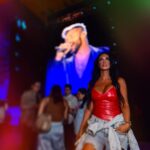 Pamela Díaz Instagram - Peopleeee! Aquí disfrutando del concierto de @ricky_martin en 🇵🇪 Gracias @skyairline ♥️ Estadio Nacional del Perú