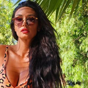 Pamela Díaz Instagram - Aquí disfrutando de este verano 😎.
Q le pidieron al viejo pascuero? 
Besos 💋 People.