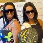 Pamela Díaz Instagram - Peopleeeee! A las 13:00hrs tenemos nuevo video en mi canal de Youtubeeee 🫣 Hicimos el lanzamiento de mis palas de Pádel peopleeeee! 🎾❤️ Recuerden que las pueden encontrar en mediamarket.cl 🙌🏼
