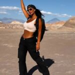 Pamela Díaz Instagram - Hace unos días en San Pedro de Atacama 🌵🌅 con @rexonacl y ustedes People,Q prefieren el sur o el norte ?👀. 📷 : @derekfernandez .