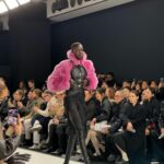 Paola Locatelli Instagram - the back @ibkamara @off____white thank you for having me Paris, France