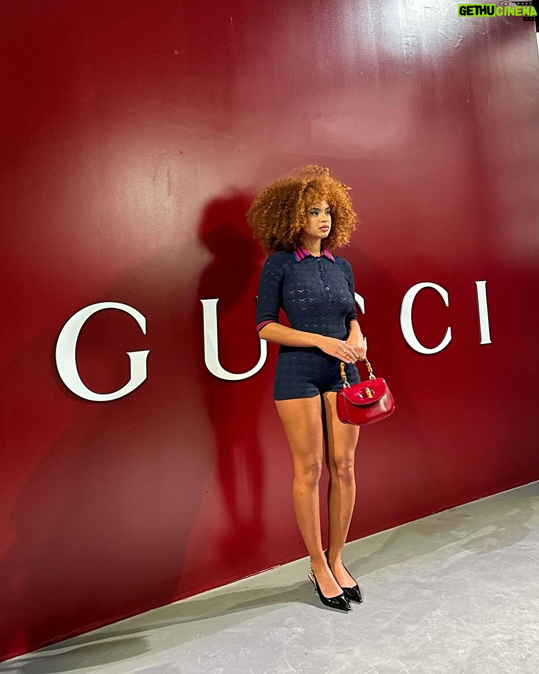Paola Locatelli Instagram - Sabato de sarnođź’• @gucci for the win Milan, Italy