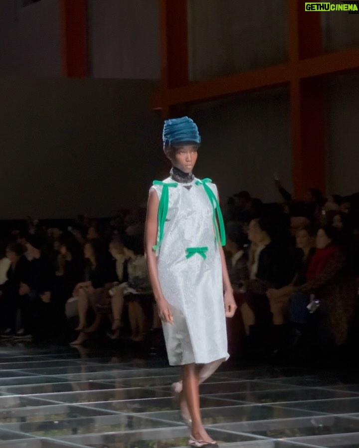 Paola Locatelli Instagram - volants, froufrous & noeuds @prada 💟 Milan, Italy