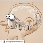 Parinaz Izadyar Instagram - #Repost @bozorgmehrhosseinpour with @get_repost ・・・ . اگر زياد نگاه می‌كنی... زياد نگاه كردنت را ... اگر زياد مي خوری، زياد خوردنت را قربانی كن! اگر غلط زيادی می‌کنی‌... غلط زيادی كردنت را قربانی كن! اگر می‌خواهی يك اتفاق خوب با كشتن يك گوسفند برايت بيافتد... دنبال آن گوسفند درون خودت بگرد! عيدتون پيشاپيش مبارك