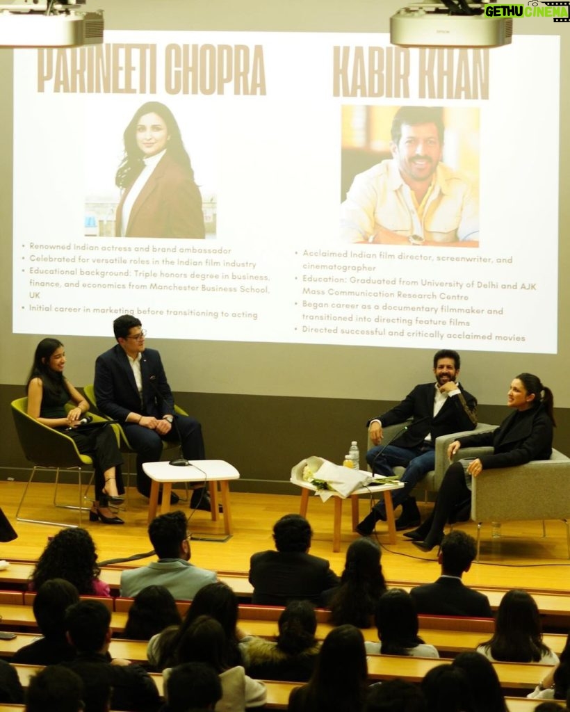 Parineeti Chopra Instagram - Had a great conversation at London India Forum 2024. Engaging in meaningful dialogue at the institution that inspires so many people all around the world is truly a privilege. Thankful for this enriching opportunity. #LSE #LondonIndiaForum2024 @Isesuindiaforum @indie_traveller