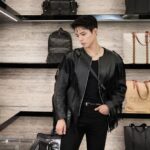 Park Bo-gum Instagram - A MOMENT FROM MY LAYOVER IN TOKYO OMOTESANDO #CELINE #CELINEBYHEDISLIMANE #BOGUMXCELINE