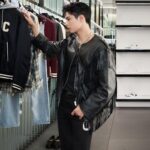 Park Bo-gum Instagram - A MOMENT FROM MY LAYOVER IN TOKYO OMOTESANDO #CELINE #CELINEBYHEDISLIMANE #BOGUMXCELINE