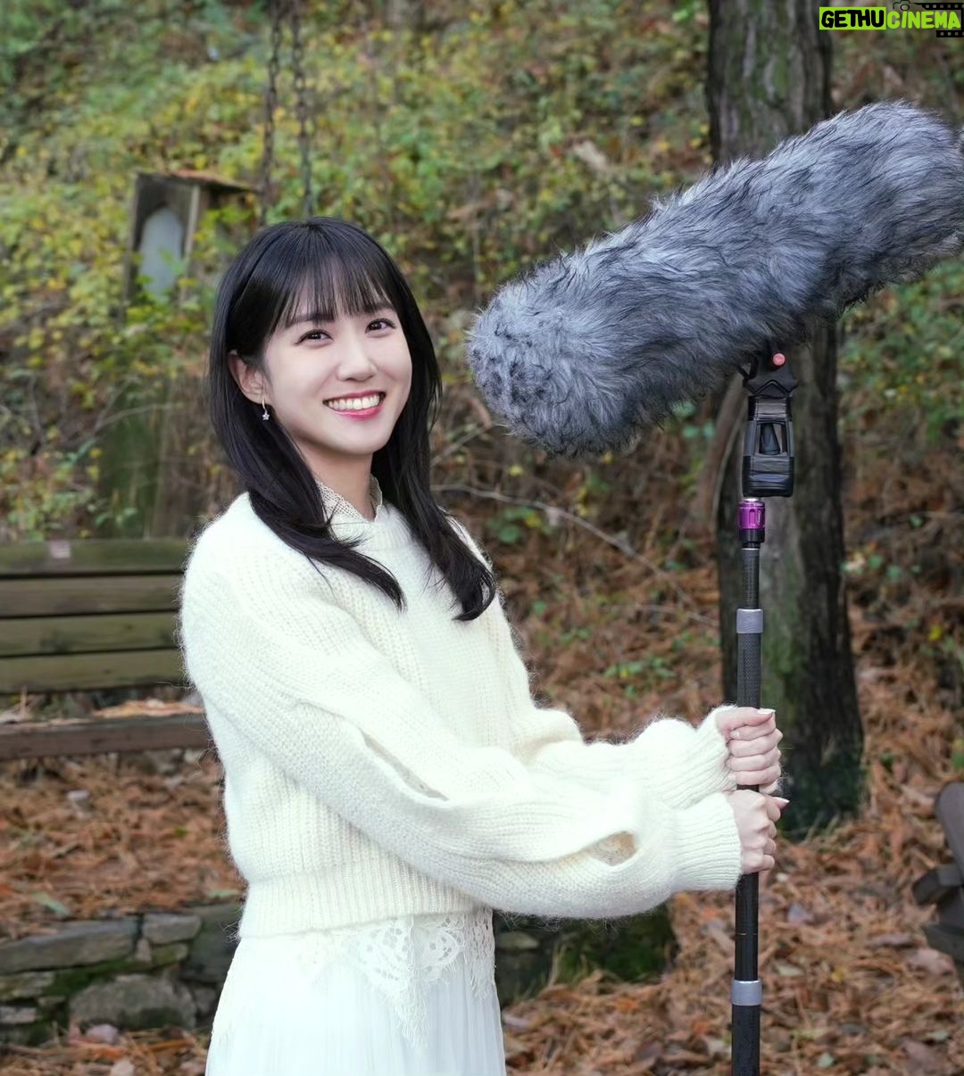 Park Eun-bin Instagram - 🎙1theK Live 'Someday' 부르러 야외녹음실 다녀왔어요🎤꺅 라이브 두근두근🙊💘