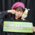 Park Eun-bin Instagram - #20240107 2nd #은빈노트_DIVA ✨️ 나의 꿈은 너로 인해 빛날 거야🩷💚