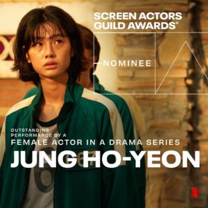 Park Hae-soo Instagram - .
훌륭한 감독님 그리고 스태프들, 배우들과 멋진 작품 함께할 수 있어 정말 영광입니다. 
아름다운 사람들과의 작업은 항상 감동을 느끼게 합니다. 
SAG 협회 회원분들과 <오징어 게임>을 사랑해주신 전 세계 시청자분들께도 진심으로 감사드립니다.

It is always an honor to be able to work on a great project with a talented director, actors, and staff. 
My sincere thanks to the members of SAG-AFTRA and all the viewers from around the world that love and support Squid Game.

#squidgame #netflix #sagawards