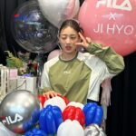 Park Ji-hyo Instagram - ❤️ @fila_korea 💙