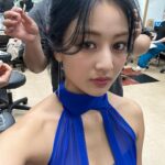 Park Ji-hyo Instagram – 피땀눈물에 콧물까쥐 🎧하라메🎧