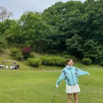 Park Ji-hyo Instagram - 비가와도 할건해야지!💚 #광고 @pearlygates_korea