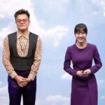 Park Jin-young Instagram - 오늘의 날씨는요 6시에 Groove가 내린다고 하니 다들 춤 출 준비하셔야겠어요! 가영님 현대무용 전공이라더니 역시♡ Today's weather, groove expected to drop on 6pm so better get ready to dance! Yes Ga Young, like a modern dance major♡ 2022.11.21 MON 6PM MUSIC 2022.12.22 THU – 25 SUN CONCERT #JYPark #박진영 #김가영 @_thegayoung #MBC뉴스투데이 #GrooveBack