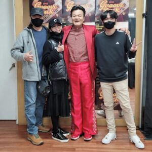 Park Jin-young Instagram - 우리 창빈, Felix 사랑하는 미경이 누나, 선미, 지소울 응원 와줘서 고마워!♡

Our Changbin, Felix and my love Mi Kyung, SUNMI, Gsoul, thank you for coming out!♡

#JYParkConcert #GrooveBackConcert
#창빈 #Changbin #필릭스 #Felix #박미경 #선미 #SUNMI #지소울 #Gsoul