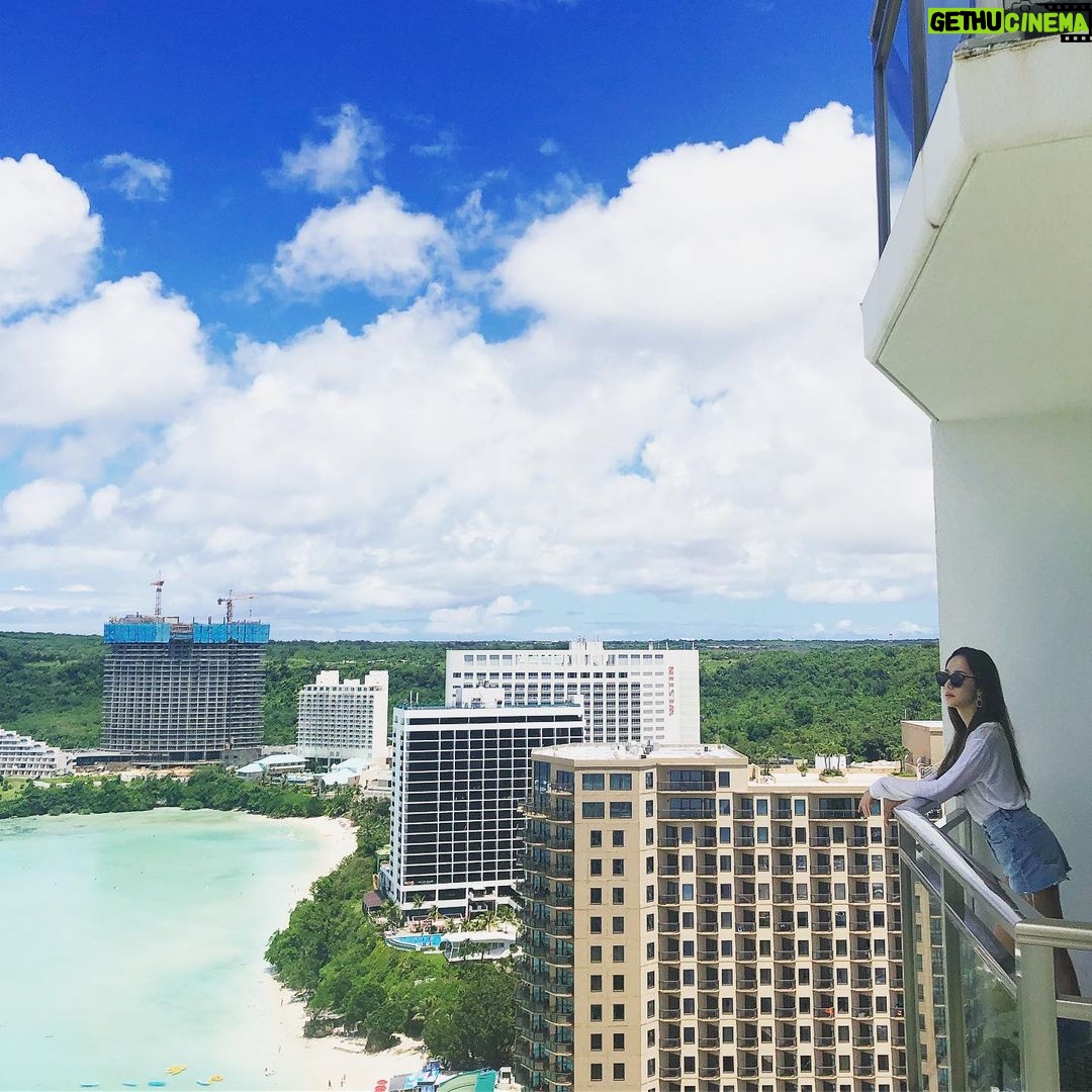 Park Min-young Instagram - 💙 Tumon Beach, Guam