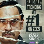 Parvathy Instagram - The whole world is siding with Kadak Singh’s story. Have you seen it yet? Watch #KadakSingh streaming now on @zee5