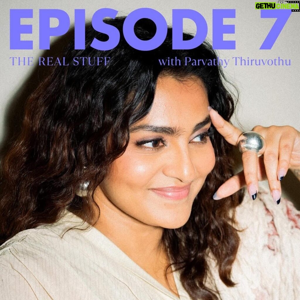Parvathy Instagram - In today’s episode of The Real Stuff podcast, I sit down with Indian actress and activist @par_vathy, who is also a meaningful friend in my life. We met through social media but have forged a real-life friendship filled with support, love, and honesty. Every conversation we’ve had is rich and multilayered and that’s exactly what you’ll hear in today’s episode. Parvathy is incredibly open and vulnerable about exploring her sexuality, finding financial freedom, and her journey thus far of healing her inner child. Listen to The Real Stuff episode 7 on Apple Podcasts, Spotify, or wherever you get your podcasts + the video version is live on my YouTube channel (youtube.com/luciebfink)🎧😌🫶 Follow @luciebfink & @therealstuffpod for more 💭