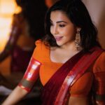 Parvatii Nair Instagram - Happy Pongal ! Happy Makara Sankranthi ❤️ stay blessed 🤗 . . @praveen93 @paviiiee_08