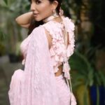 Parvatii Nair Instagram - Pink - A - Rella 💓🌸🦩🎀💕 . Styling @soigne_official_ Shot by @sathyaphotography3 Wearing @samohindia Makeup @loki_makeupartist Jewelry @fineshinejewels Hair @sreem_makeover @joshapp.malayalam @officialjoshapp