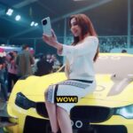 Parvatii Nair Instagram – Speed meets style. @iQOOInd in premium partnership with BMW M Motorsport to bring the fastest ever #iQOO12. Get ready to #BeTheGOAT! 

#AmazonSpecial @iQOOInd #DelhiEvent #SmartphoneLaunch