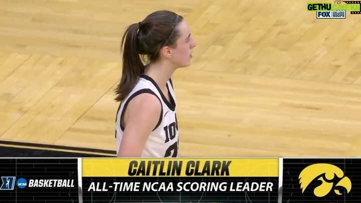 Pat McAfee Instagram - Caitlin Clark FOR THE ALL TIME SCORING RECORD 👏👏 🎥 Twitter: CBBonFOX