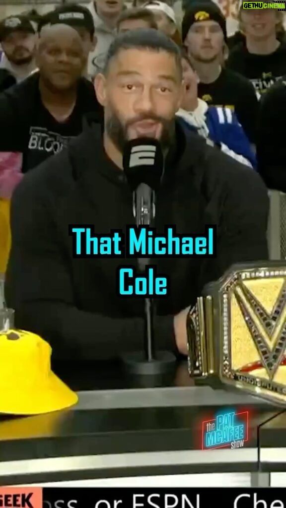 Pat McAfee Instagram - Michael Cole is a dick rider 😂😂😂