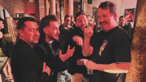 Pat McAfee Instagram - A photo of the boys telling @shanemgillis to stop being a little bitch and go host SNL… it worked. 

NOW WE GO SHANEO.. NOW WE GO

Shane’s gonna demolish this evening.. I can’t wait to watch