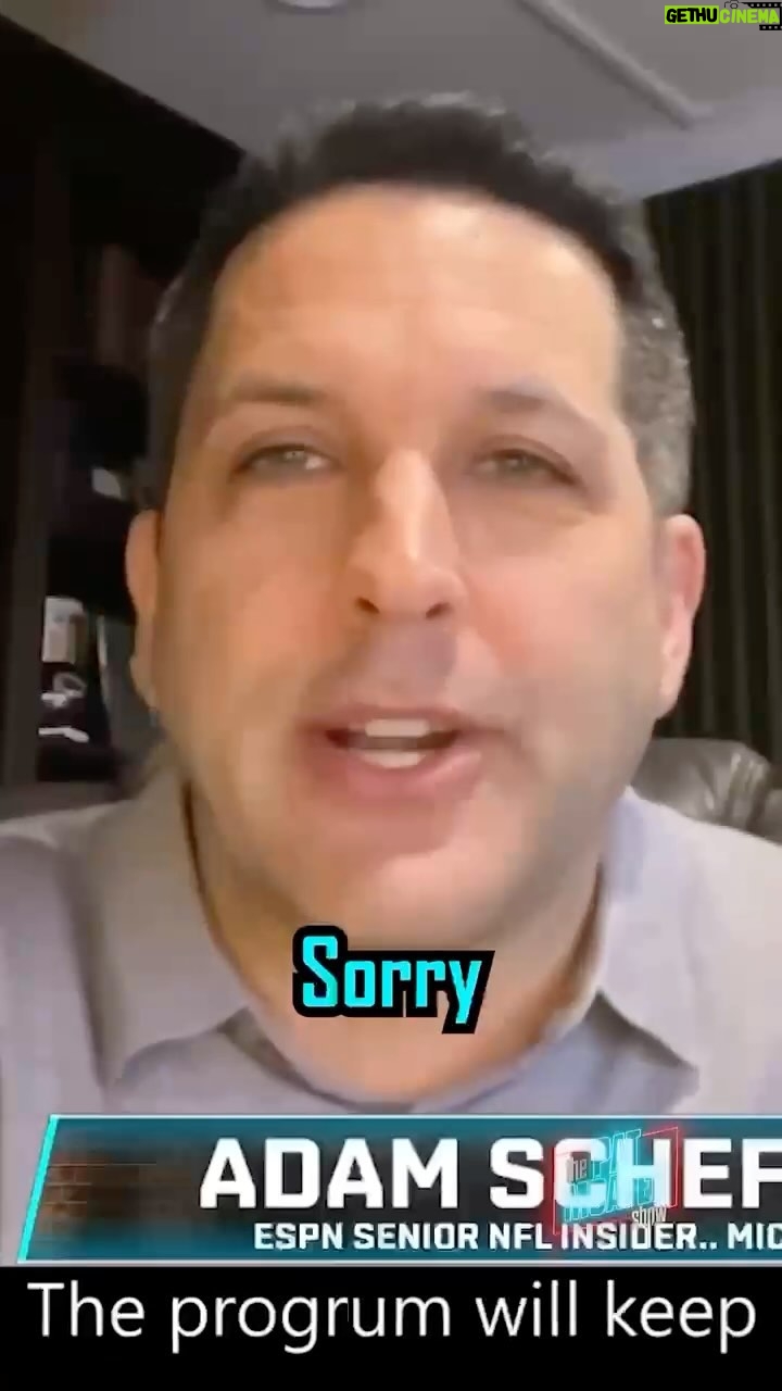 Pat McAfee Instagram - It doesn’t sound like you’re sorry @adamschefter 😂😂