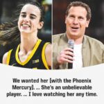 Pat McAfee Instagram - Phoenix Mercury and Suns majority owner Mat Ishbia is a big fan of Caitlin Clark 🔥
