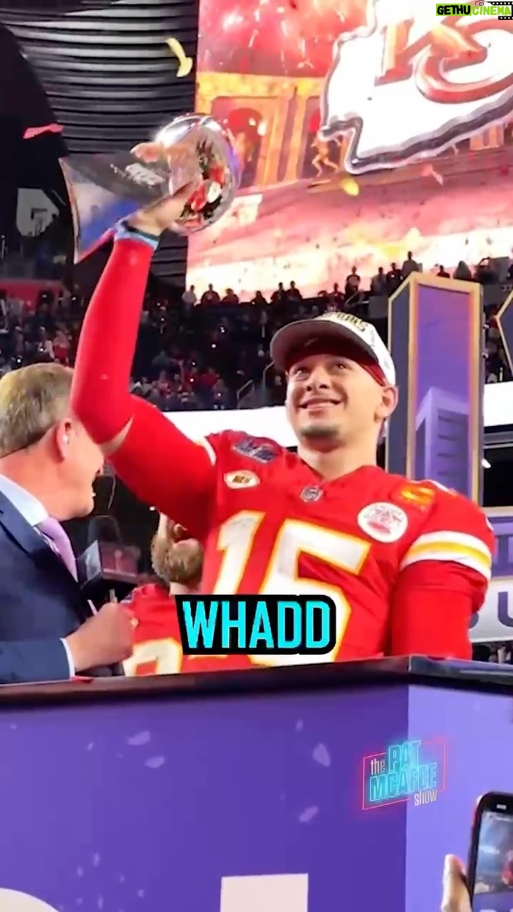Pat McAfee Instagram - The Chiefs is still The Chiefs