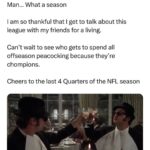 Pat McAfee Instagram - Thank you all for letting us live this life… I’m beyond grateful. Let’s have a fucking Super Bowl